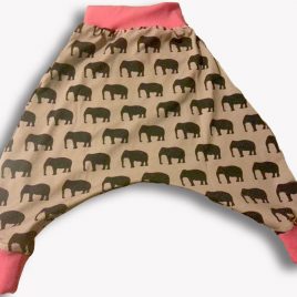 Pantalón bombacho elefantes